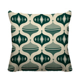 Noel Ball Geometric Reversible Indoor/Outdoor Square Pillow