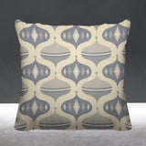 Noel Ball Geometric Reversible Indoor/Outdoor Square Pillow