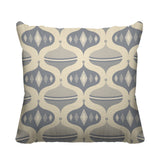 Noel Ball Geometric Reversible Indoor/Outdoor Square Pillow