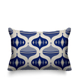 Noel Ball Geometric Reversible Indoor/Outdoor Rectangular Pillow