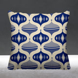 Noel Ball Geometric Reversible Indoor/Outdoor Square Pillow