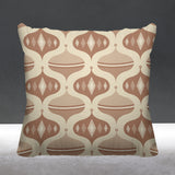 Noel Ball Geometric Reversible Indoor/Outdoor Square Pillow