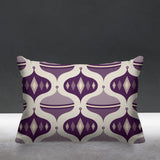 Noel Ball Geometric Reversible Indoor/Outdoor Rectangular Pillow