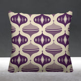 Noel Ball Geometric Reversible Indoor/Outdoor Square Pillow
