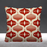 Noel Ball Geometric Reversible Indoor/Outdoor Square Pillow