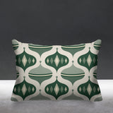 Noel Ball Geometric Reversible Indoor/Outdoor Rectangular Pillow