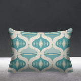 Noel Ball Geometric Reversible Indoor/Outdoor Rectangular Pillow