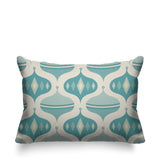 Noel Ball Geometric Reversible Indoor/Outdoor Rectangular Pillow