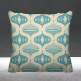 Noel Ball Geometric Reversible Indoor/Outdoor Square Pillow