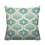 Noel Ball Geometric Reversible Indoor/Outdoor Square Pillow