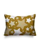 Noel Stars Geometric Reversible Indoor/Outdoor Rectangular Pillow