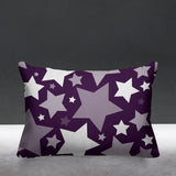 Noel Stars Geometric Reversible Indoor/Outdoor Rectangular Pillow