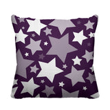 Noel Stars Geometric Reversible Indoor/Outdoor Square Pillow