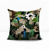 Nogi Leopard Reversible Indoor/Outdoor Square Pillow