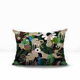 Nogi Leopard Reversible Indoor/Outdoor Rectangle Pillow