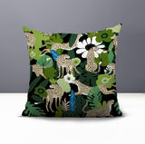Nogi Leopard Reversible Indoor/Outdoor Square Pillow