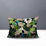 Nogi Leopard Reversible Indoor/Outdoor Rectangle Pillow