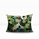 Nogi Leopard Reversible Indoor/Outdoor Rectangle Pillow
