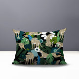 Nogi Leopard Reversible Indoor/Outdoor Rectangle Pillow