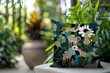 Nogi Leopard Reversible Indoor/Outdoor Square Pillow