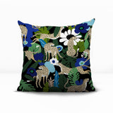 Nogi Leopard Reversible Indoor/Outdoor Square Pillow