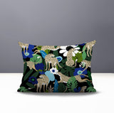 Nogi Leopard Reversible Indoor/Outdoor Rectangle Pillow