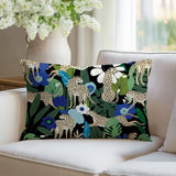Nogi Leopard Reversible Indoor/Outdoor Square Pillow