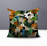 Nogi Leopard Reversible Indoor/Outdoor Square Pillow
