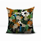 Nogi Leopard Reversible Indoor/Outdoor Square Pillow