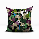 Nogi Leopard Reversible Indoor/Outdoor Square Pillow
