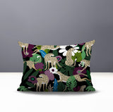 Nogi Leopard Reversible Indoor/Outdoor Rectangle Pillow