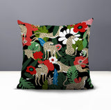 Nogi Leopard Reversible Indoor/Outdoor Square Pillow