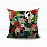 Nogi Leopard Reversible Indoor/Outdoor Square Pillow
