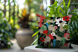 Nogi Leopard Reversible Indoor/Outdoor Square Pillow