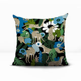 Nogi Leopard Reversible Indoor/Outdoor Square Pillow