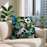 Nogi Leopard Reversible Indoor/Outdoor Square Pillow