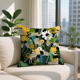 Nogi Leopard Reversible Indoor/Outdoor Square Pillow