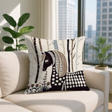 Noko Horse Reversible Indoor/Outdoor Lumbar Pillow
