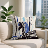 Noko Horse Reversible Indoor/Outdoor Lumbar Pillow