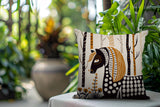 Noko Horse Reversible Indoor/Outdoor Lumbar Pillow