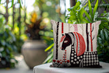 Noko Horse Reversible Indoor/Outdoor Lumbar Pillow
