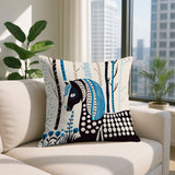 Noko Horse Reversible Indoor/Outdoor Lumbar Pillow