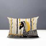 Noko Horse Reversible Indoor/Outdoor Lumbar Pillow