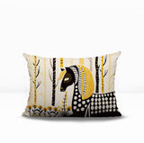 Noko Horse Reversible Indoor/Outdoor Lumbar Pillow