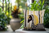 Noko Horse Reversible Indoor/Outdoor Lumbar Pillow