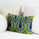 Norah Paisley Reversible Indoor/Outdoor Rectangular Pillow