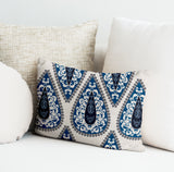 Norah Paisley Reversible Indoor/Outdoor Rectangular Pillow