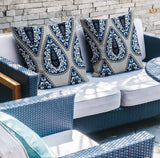Norah Square Indoor/Outdoor Throw Pillow