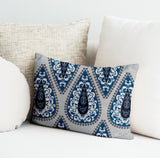 Norah Paisley Reversible Indoor/Outdoor Rectangular Pillow