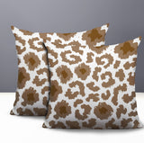 Norbert Zebra Print Indoor/Outdoor Reversible Square Pillow